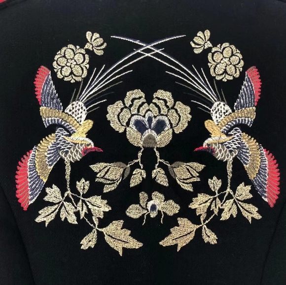 BNWOT Zara Jacket with Embroidery - Picture 5 of 6